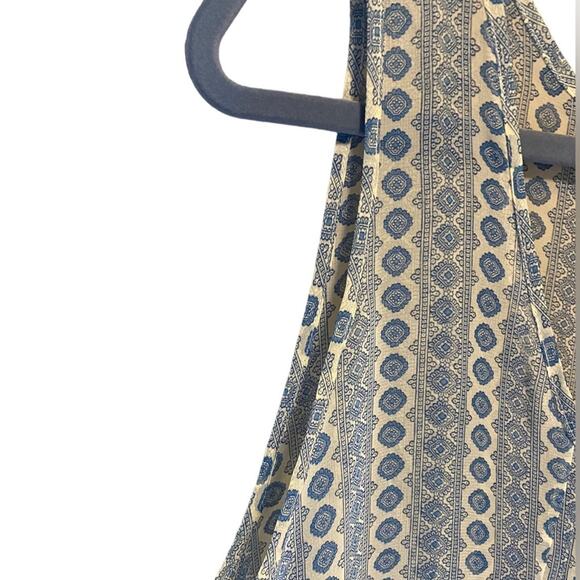 RVCA Sheer Long Sleeveless Button Down Top Or Cover Up Over Swimsuit/ Leggings - Picture 4 of 13